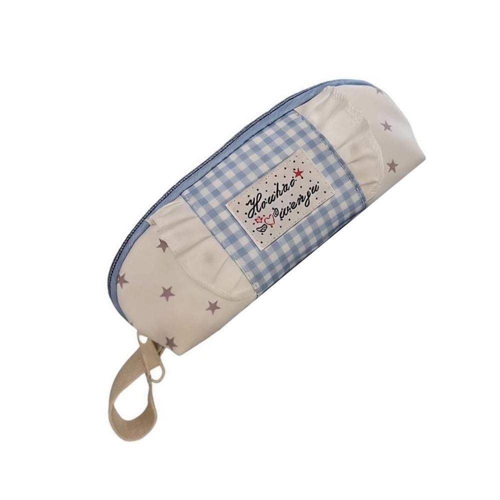 Multi-functional Pencil Case Large Capacity Pen Bag New Student Stationery Bag светло-синий