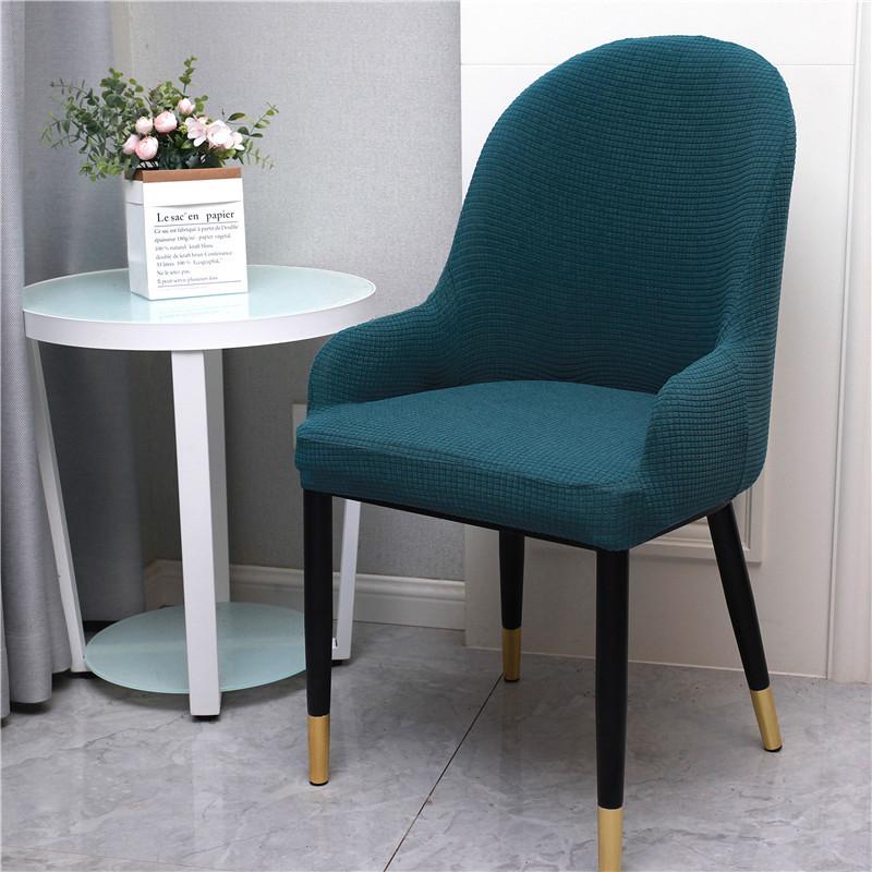 Elastic Curve European-style Chair Cover Hotel Hotel Hotel Chair Cover Dining Chair Wedding Banquet