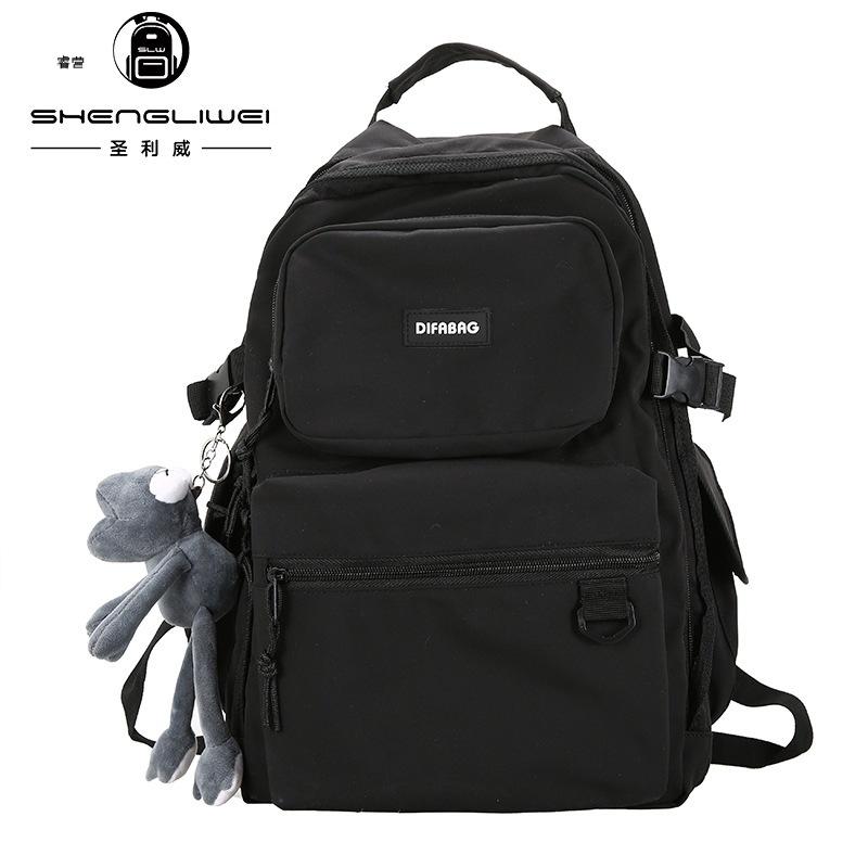 Schoolbag1011 new schoolbag female Korean version high school college student computer backpack junior high school student large capacity travel