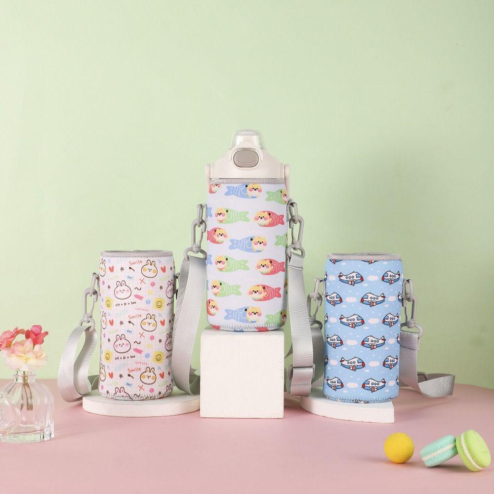 With Strap for Cile 950/1200ml Vacuum Cup Sleeve Water Bottle Case Water Bottle Cover Cup Sleeve
