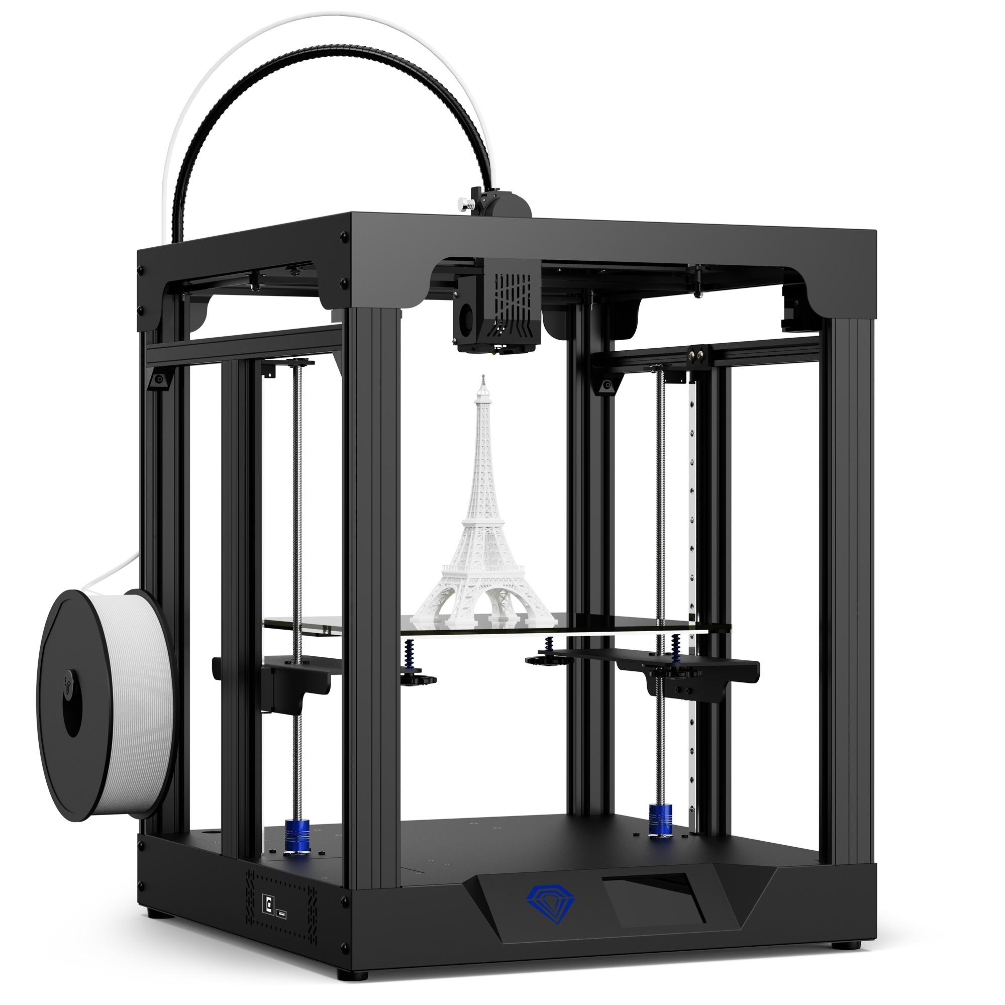 

Twotrees SP-5 V3 3D-принтер Металлический каркас Core XY FDM Hotbed PEI 350 мм/с Высокоскоростной цветной принтер Двойная ось Z Печать PA/PC/PLA