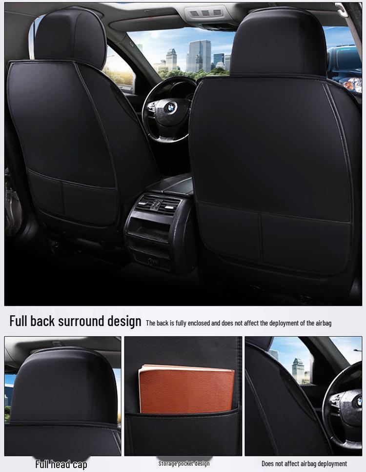 Universal Four Seasons Full Wrap Car Seat Cushion – Fashionable Cartoon Design