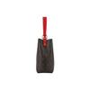 COACH Town Coated Canvas With Smooth Leather Bucket Bag, Shoulder Bag, Crossbody Bag, Handbag Small Womens