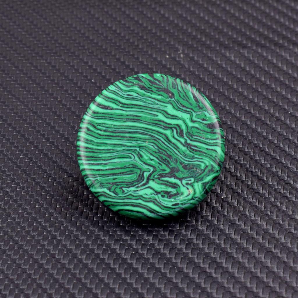 Natürliches 4cm rundes Kristall-Scheibe - Roher Energie-Stein für DIY-Gravur, Beliebtes Ornament