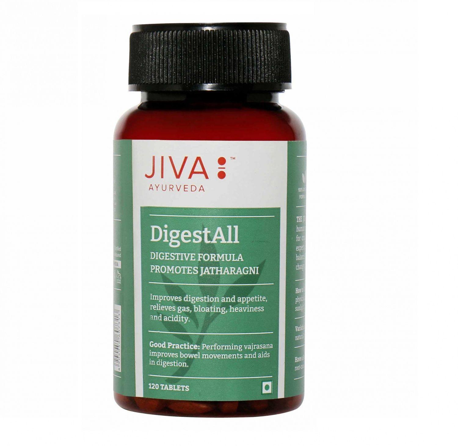 

Діджестол (120 таб, 500 мг), DigestAll, Jiva