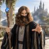 2pcs Realistic Curly Hair and Thick Long Beard Fluffy Wizard Cosplay Set  Family Photos