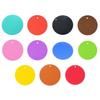 Round Insulation Silicone Mat Non-Slip Heat-Resistant Anti-Scalding Honeycomb Microwave Oven Mat Pot Holder Thicken Coasters