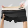 Large Size Men's Spring and Summer Cotton Anti Bacterial Breathable Youth Flat Angle Underwear