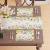 Watercolor Wildflowers Spring Placemats Set of 6 Summer Table Mats for Party Home Kitchen Dining Table Decorations 12x18 Inch