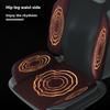 Hot Sale 3D Kneading Full Body Massage Cushion with Heating and Vibration Shoulder Neck and Back Massager for Home and Car Use