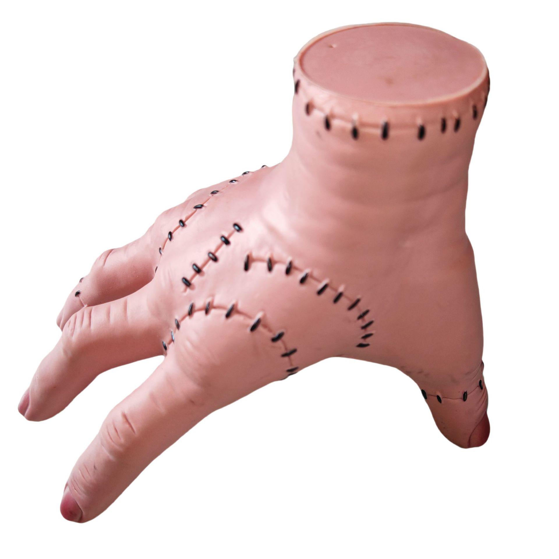 

Виниловые руки-реквизит Семейки Аддамс: Хэллоуин Карнавальный Розыгрыш Кляп Adult Large Hand