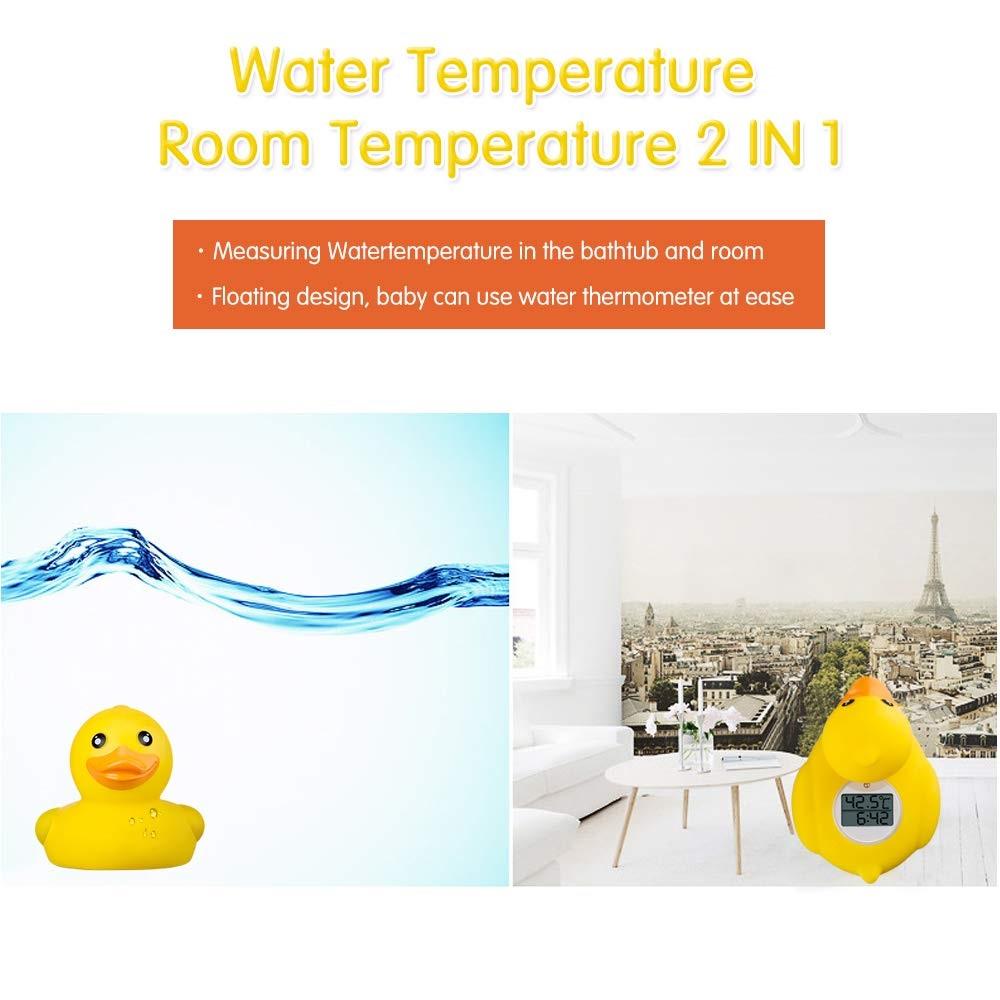 Baby Thermometer, The Infant Baby Bath Floating Toy Safety Temperature Thermometer