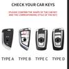 Custodia chiave per auto in pelle per BMW X1 X3 X5 X6 X7 F20 F15 F16 F48 G20 G30 G01 G02 G05 G11 G32 1 3 7 Serie Portachiavi Accessori in pelle scamosciata