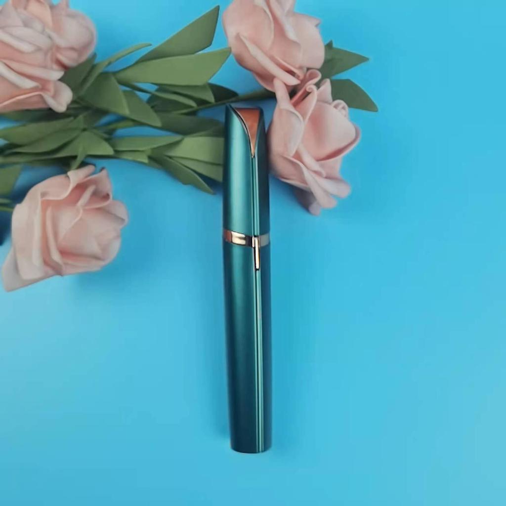 Rechargeable Electric Eyebrow Trimmer for Women - Mini Shaver, Razor, Epilator, Automatic Shaper, and Pencil.