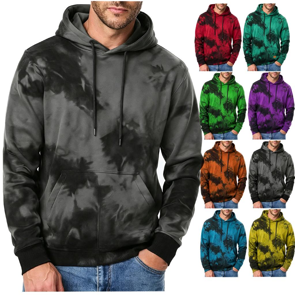 Halloween Flame Print Hoodie with Fiery Pattern for Costume Party