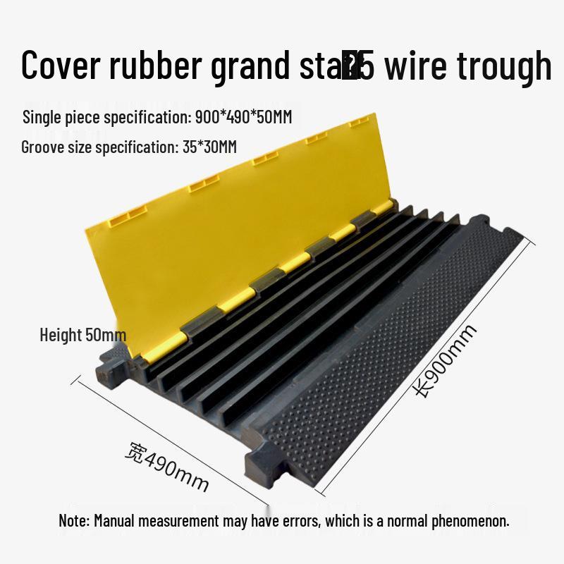 Cable Trunking Speed Bump Protection Board for Wire Crossing