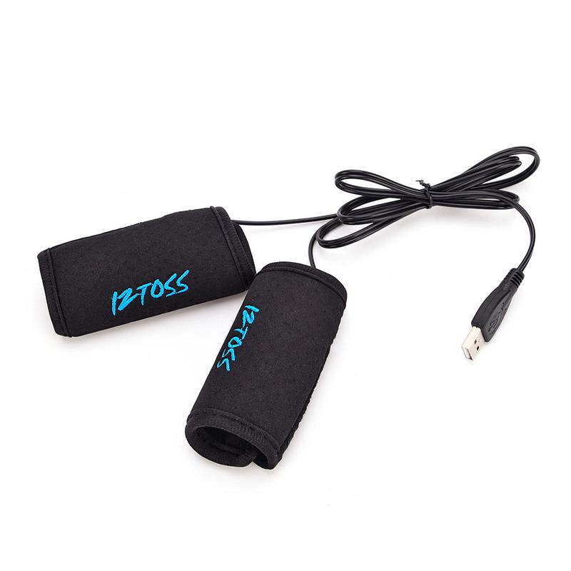 One Pair Of Winter Electric Motorcycle USB Heating Handles Heated Grips Modification