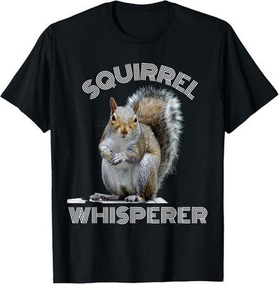 Squirrel Whisperer Cool Funny Sarcastic Squirrel Lover T-Shirt
