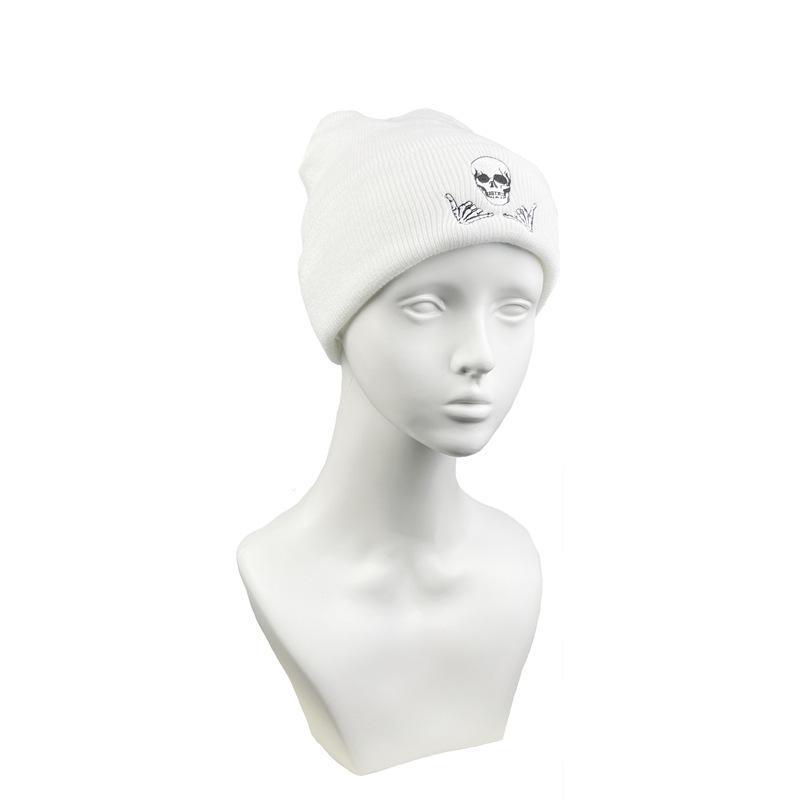 Wintermützen Mütze Herren Damen Gemütliche Winter Strickmütze Beanie Bestickte Warme Mützen Dicke Dehnbare Mütze Unisex Sportmützen Mütze