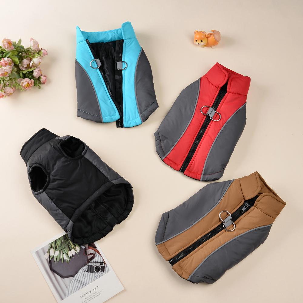 Winter Hundekleidung Hund Reflektierende Warme Jacke Mantel für Kleine Mittelgroße Hunde Katzen Weiche Fleece Outfits Chihuahua Yorkshire Kostüme
