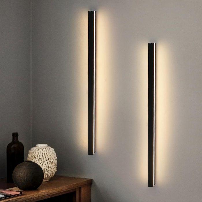 Applique murale LED - NETTLIFE - 80CM - 27W - Blanc chaud - Éclairage haut et bas