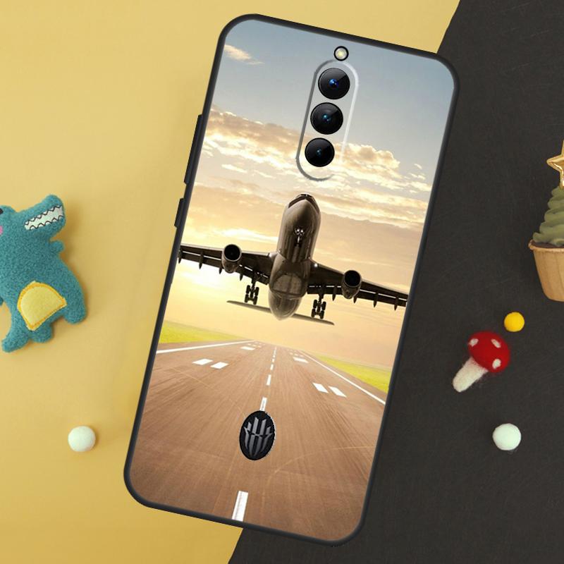 

Airplane Plane Aircraft Case For ZTE Nubia Red Magic 9 Pro Plus 8 8S Pro Plus 6S 7S 6 7 Pro 5S 6R 5G Cover Coque Red Magic 7S Pro