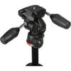Manfrotto 290 Series DUAL Tripod, Aluminum, 3-Section, MK290DUA3-3W, with 3-Way Head, 4kg Load Capacity, Maximum Height 175.5cm, Minimum Height 5.5cm,