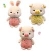 Fruit Pig Pineapple Strawberry Plush Toy Pig Doll Stuffed Animal Cushion