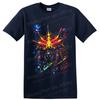Psychedelic Insect T Shirt Neon Fantasy Bug Art Graphic Colorful Tee Gift Wear