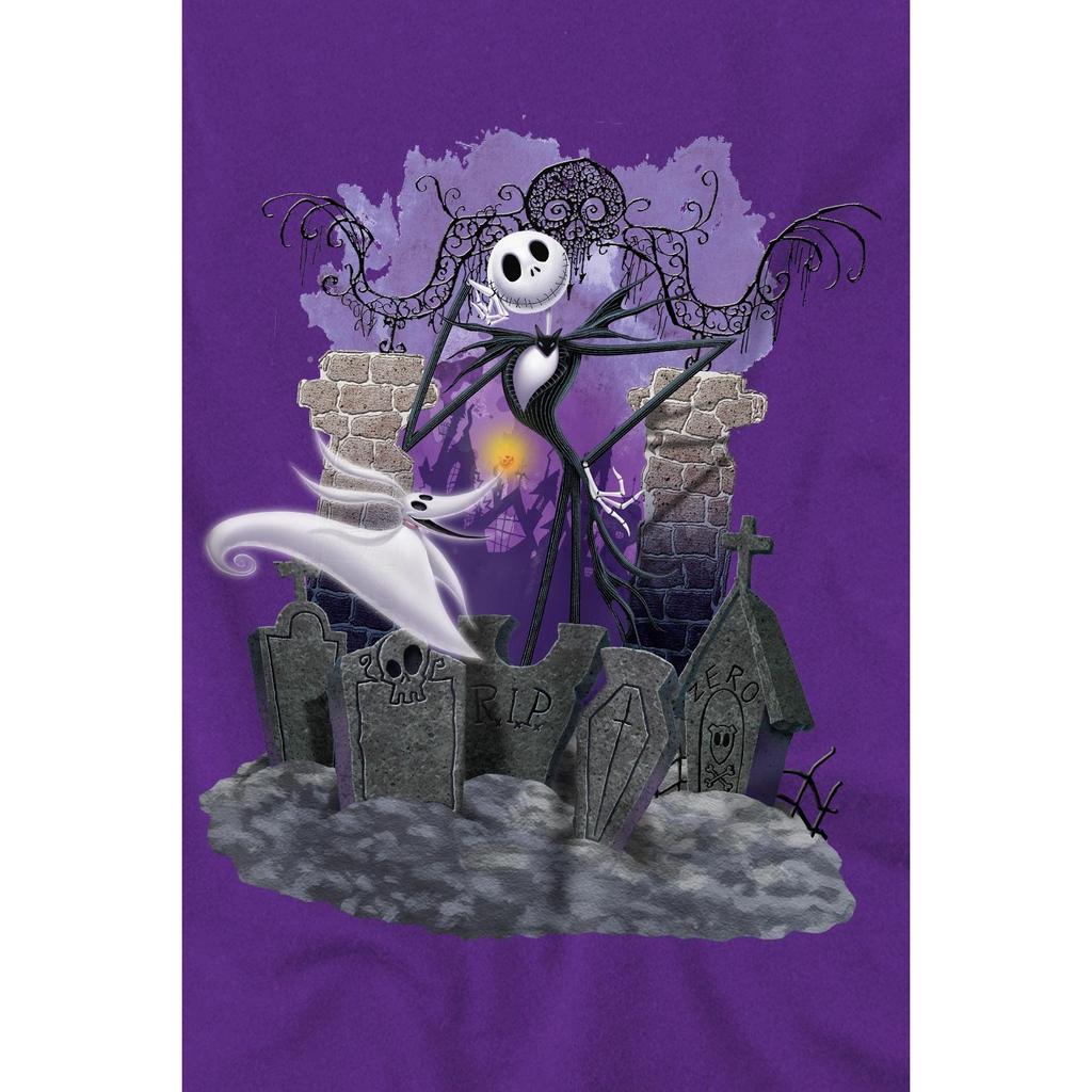 The Nightmare Before Christmas Mens Jack Skellington Grave T-Shirt