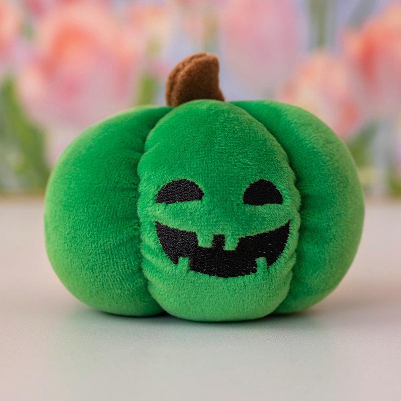 Luminous Halloween Pumpkin Plush Keychain Doll Ornament