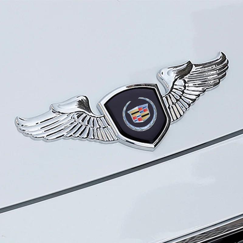 

Alloy Car Bonnet Cover Sticker Badge for Cadillac XT4 CT4 SLR STS EXT CTS Escalade CT5 Coupe Auto Front Emblem Accessories