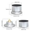 Universal Spring Loaded AntiVibration Pad for Speakers Aluminum Construction NonSlip Rubber Base