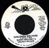 7inch Record BUNNY MALONEY  DELROY WILSON  Children Welfare 45HMD1023 Moodisc Records 1986 US Reggae Ska  Dub Used