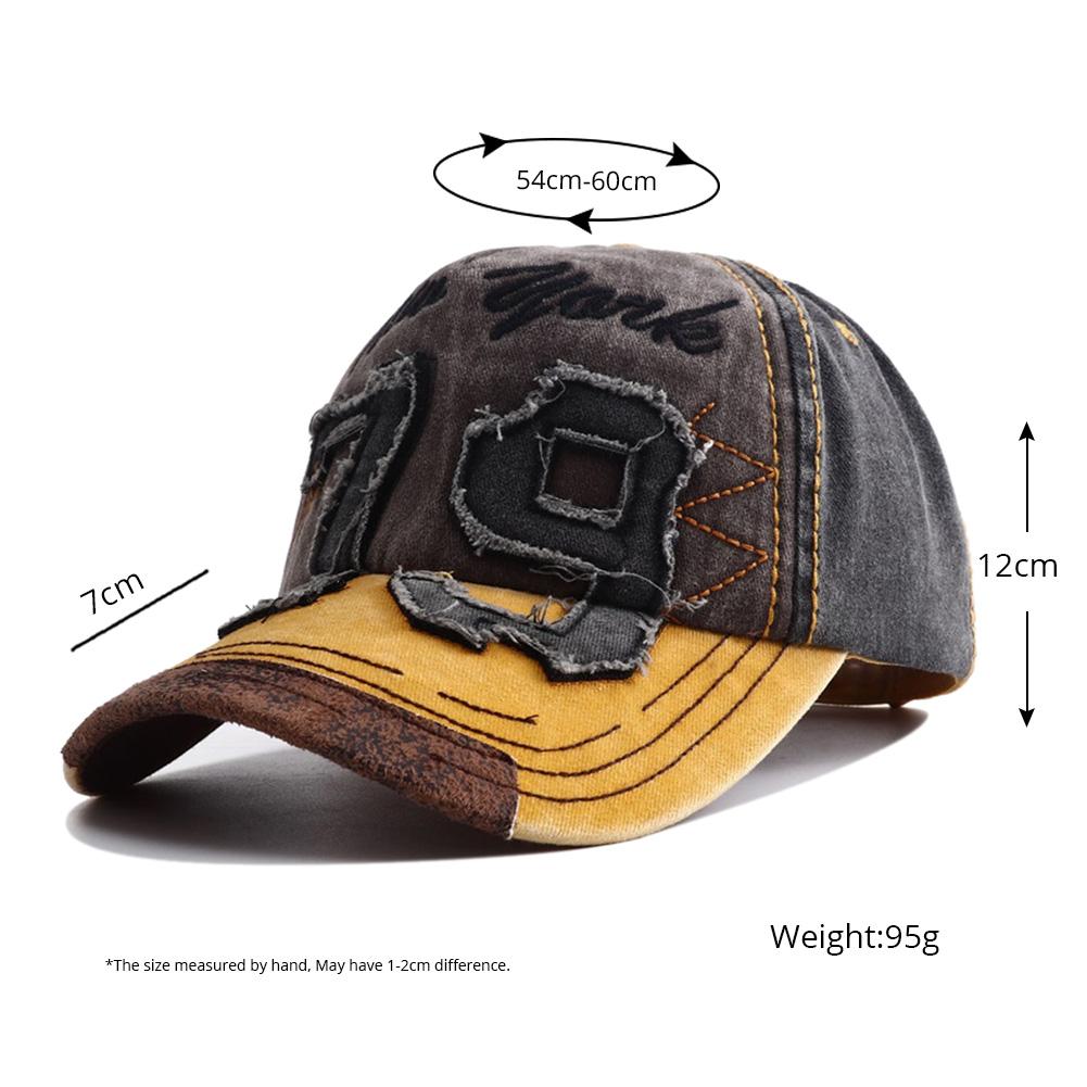 Nuovo Cappellino da Baseball in Cotone Lavato Unisex Uomo Donna Ricamo Lettere Cappellino Vintage Regolabile Casual Outdoor Streetwear Cappelli Sportivi