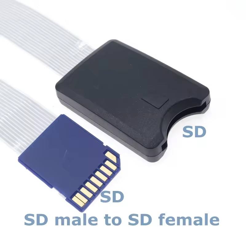 10/25cm TF Male Female to Micro SD Female Male Flexible Extension Cable Memory Card Adapter For Car GPS Dash Cam Phone Camera