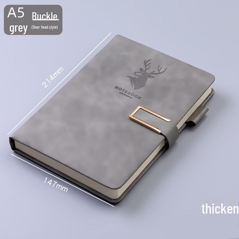 "Wenzhou A5 Buckle Notepad: Thick, High-Value Notebook Gift Box Set"