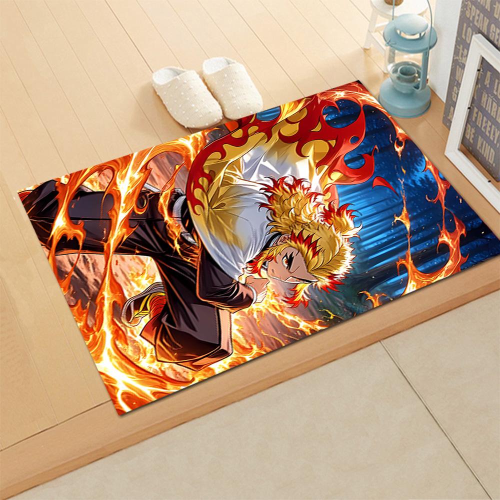 Demon Slayer rug for Living Room rug, Bedroom, Study Room, Hallway Decoration, Perfect for Home Decoration or Holiday Gifts