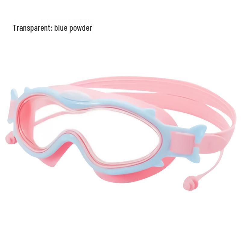 Children's Waterproof & Fog-Proof Large Frame Swimming Goggles - HD Clarity Swimming Glasses