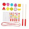 Beads Sequencing Toy Fine Motor Skills Development Sequence Game Matching Observation Travel