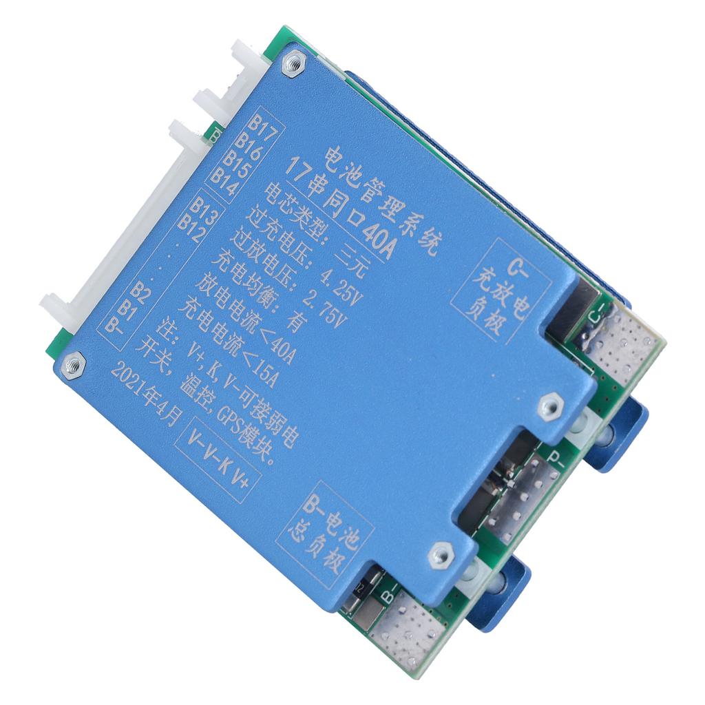 Protection Board PCB 17 Series Balance Function Equipment for Lithium Battery