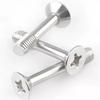 304 Stainless Steel Flat Head Phillips Captive Screws