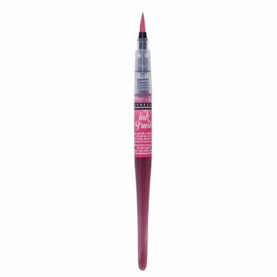 Pre-filled Brush - Ink Brush - Permanent Rose - Sennelier