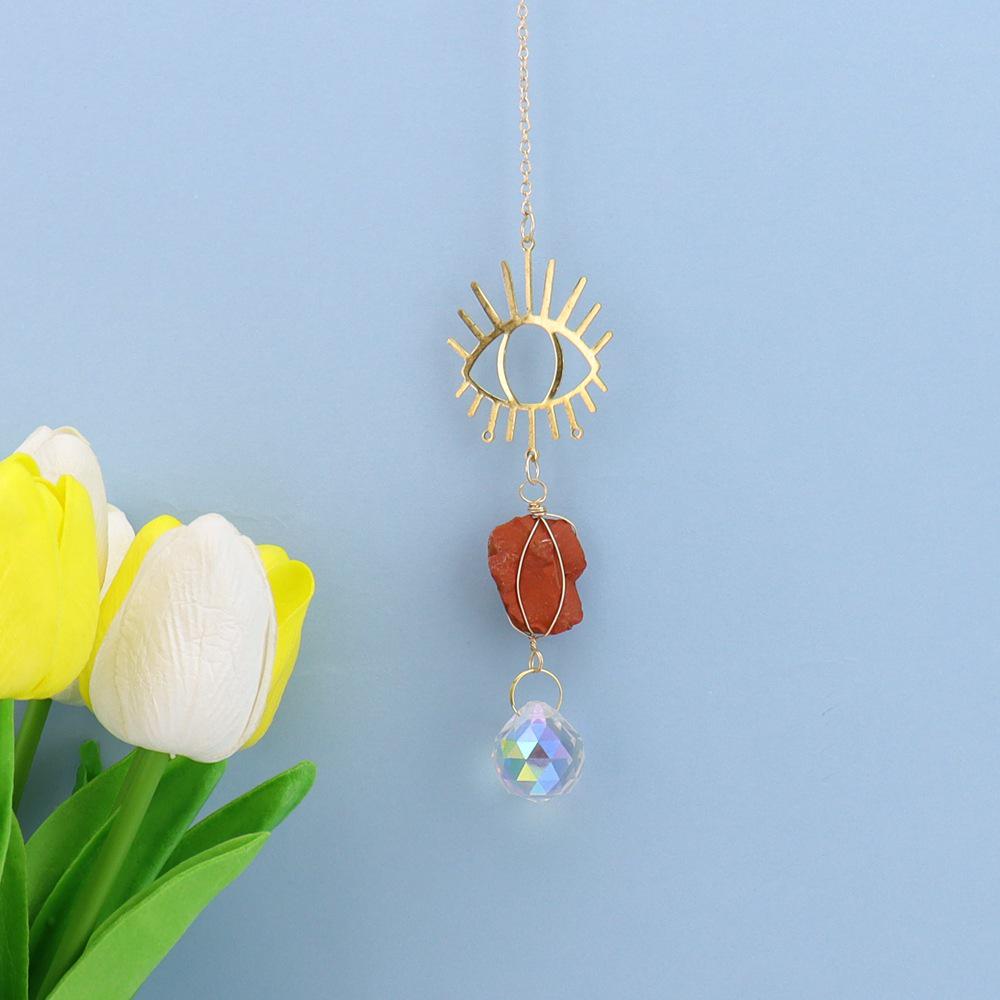 Crystal Sun Catcher Pendant Home Decoration T95