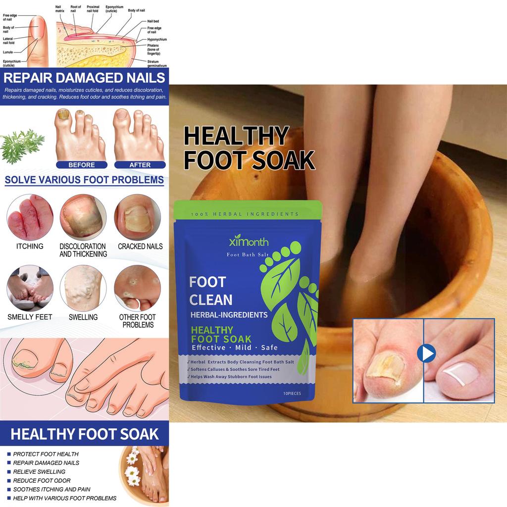 Ximonth Foot Care Pack With Nourishing Ingredients For Softened Skin And Callus Repair
