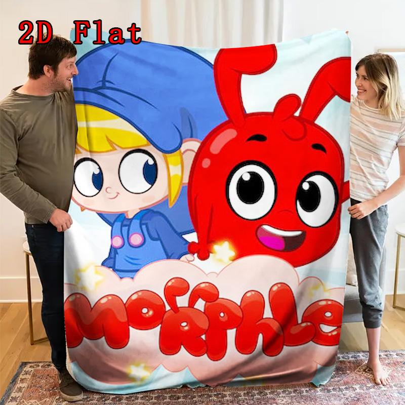 Mila and Morpher 2D Flat Pattern Flannel Blanket High quality All Seasons Warmth and Comfort Perfect for Christmas Gifts.MMT0918434