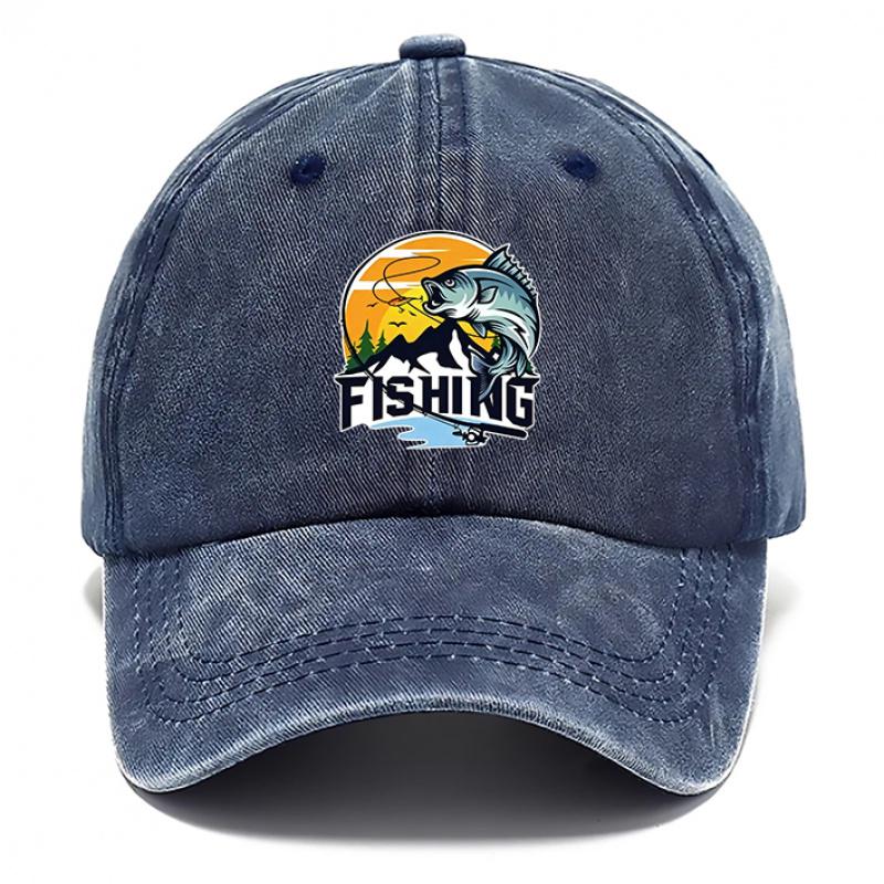 pc Adjustable Hook Loop Baseball for Men Women Breathable Outdoor Fishing Hat with HookandLoop Closure Unisex Dad Suit
