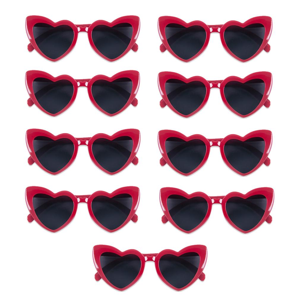 Bachelorette Party Sunglasses Wedding Bridal Shower Decoration Heart glasses Hen party Supplies Bride To Be Bridesmaid Gifts