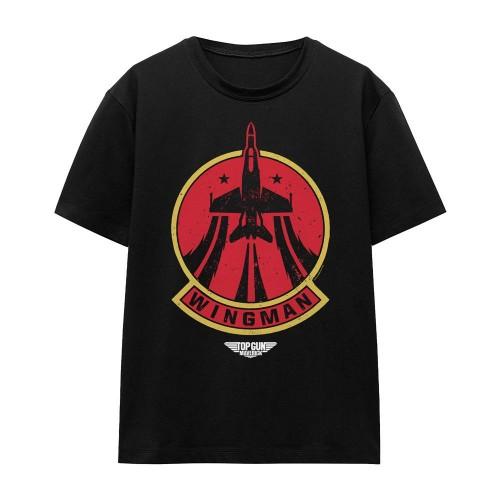 Top Gun Unisex Adult Wingman Logo T-Shirt