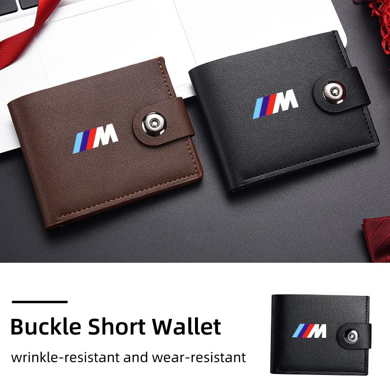 Heiß 2025 Leder Herren Geldbörse Geschenk Münz ID Bargeld Kreditkartenhalter Geldbörsen Für BMW M Performance 1 2 3 5 7 Serie X1X2X3X4X5X6 G20